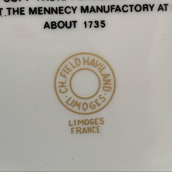 Vintage Limoges France Metropolitan Museum of Art Soft Paste Porcelain Plate - Picture 11 of 11